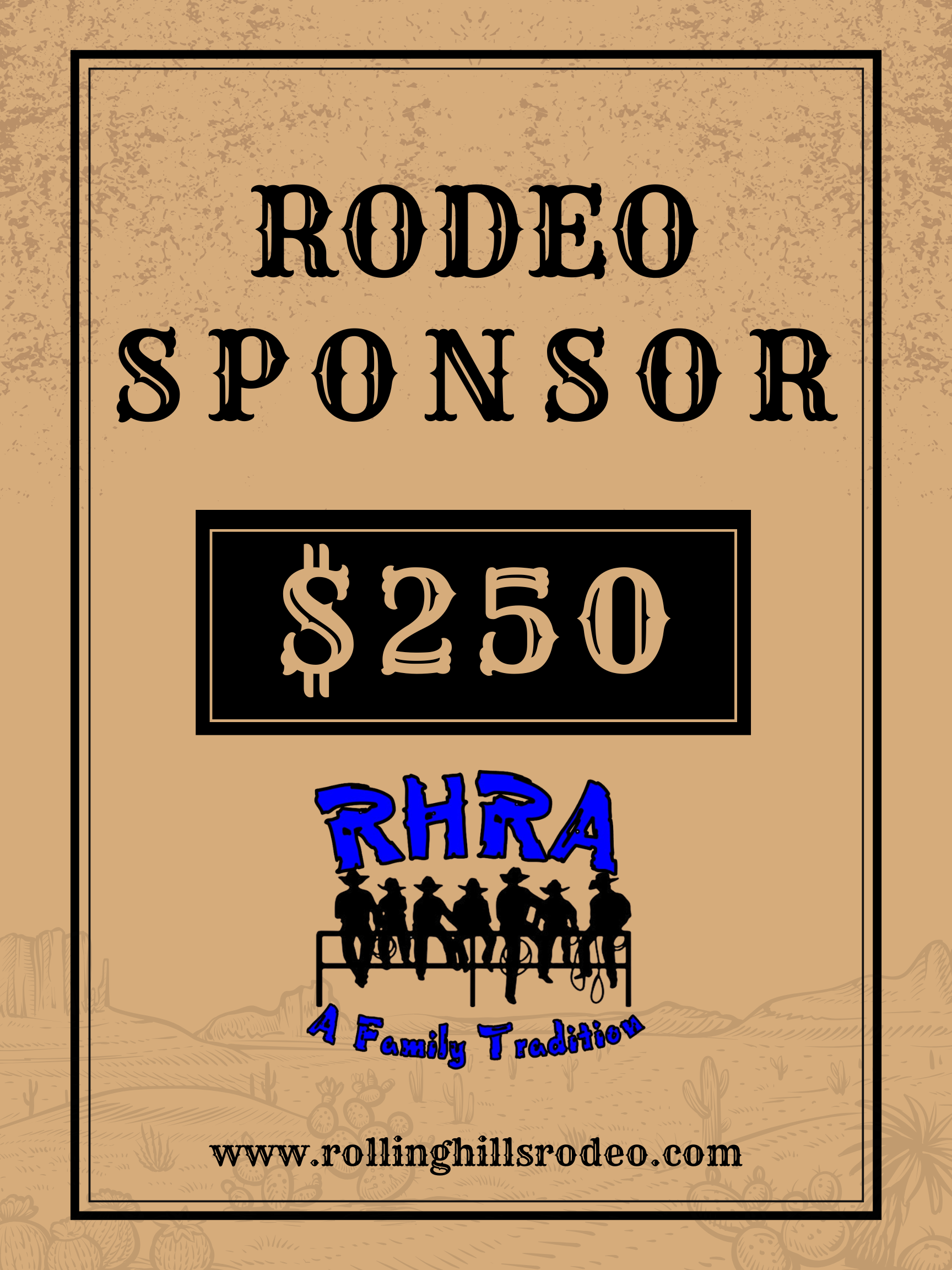 $250 Sponsorship